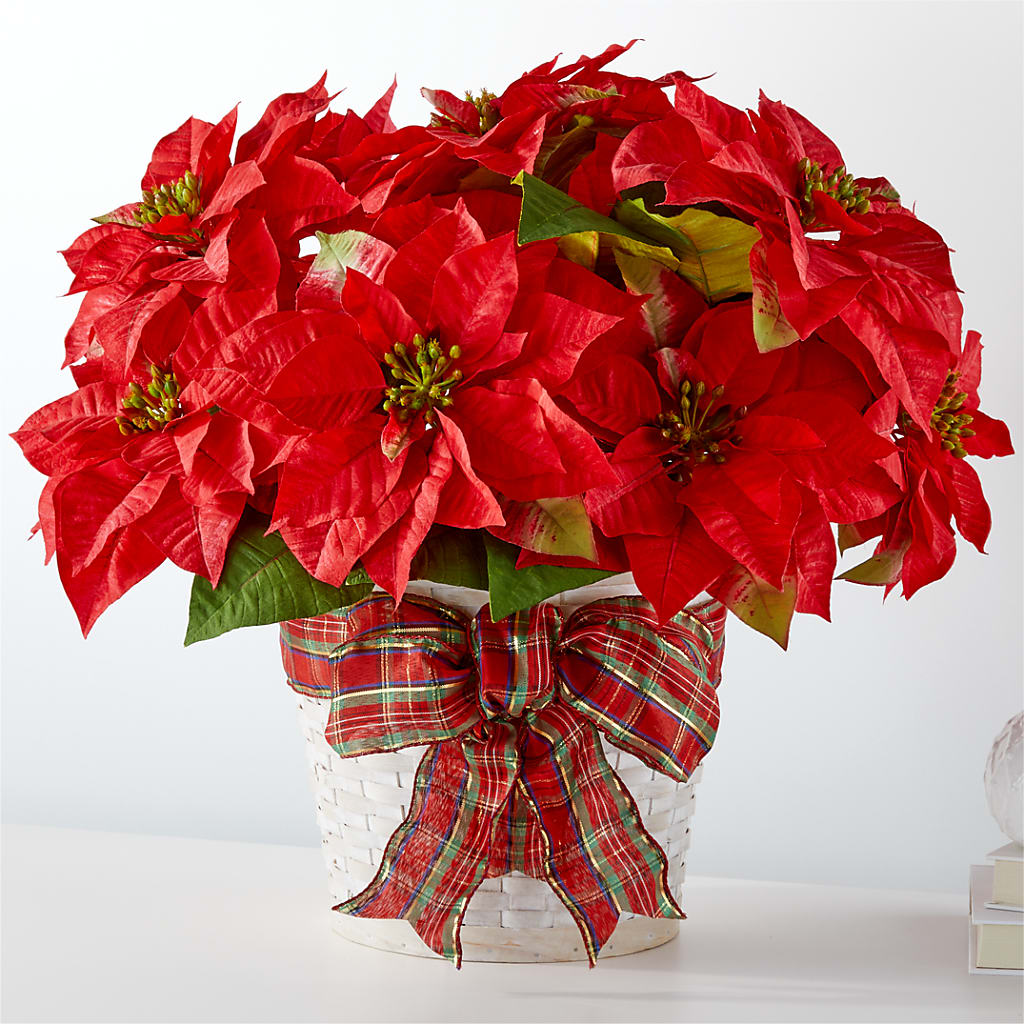 Happiest Holidays Poinsettia – ALISA'S UNIQUE DESIGNS, Spencer WV