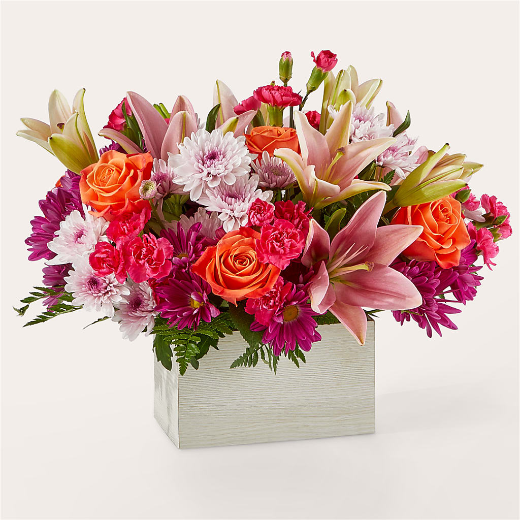 Light of My Life Box Bouquet – ALISA'S UNIQUE DESIGNS, Spencer WV