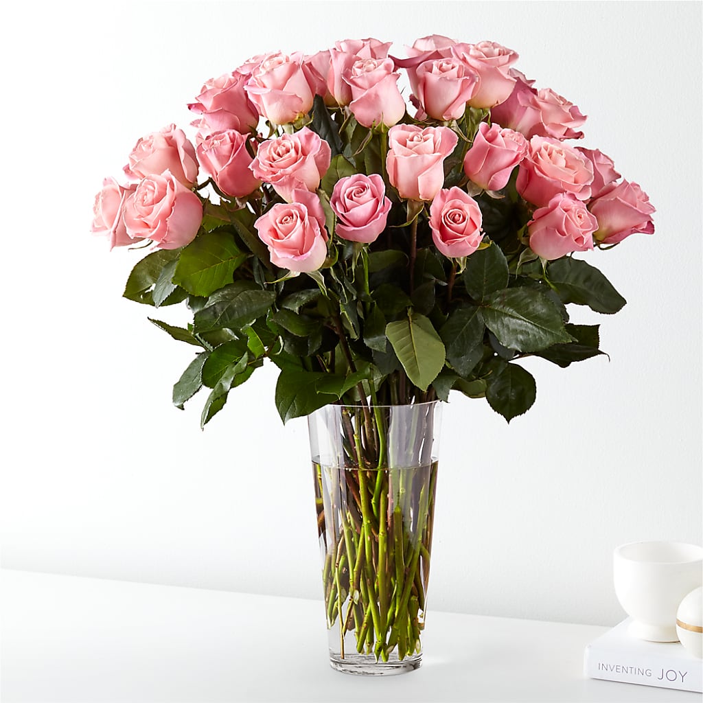 Long Stem Pink Rose Bouquet – ALISA'S UNIQUE DESIGNS, Spencer WV