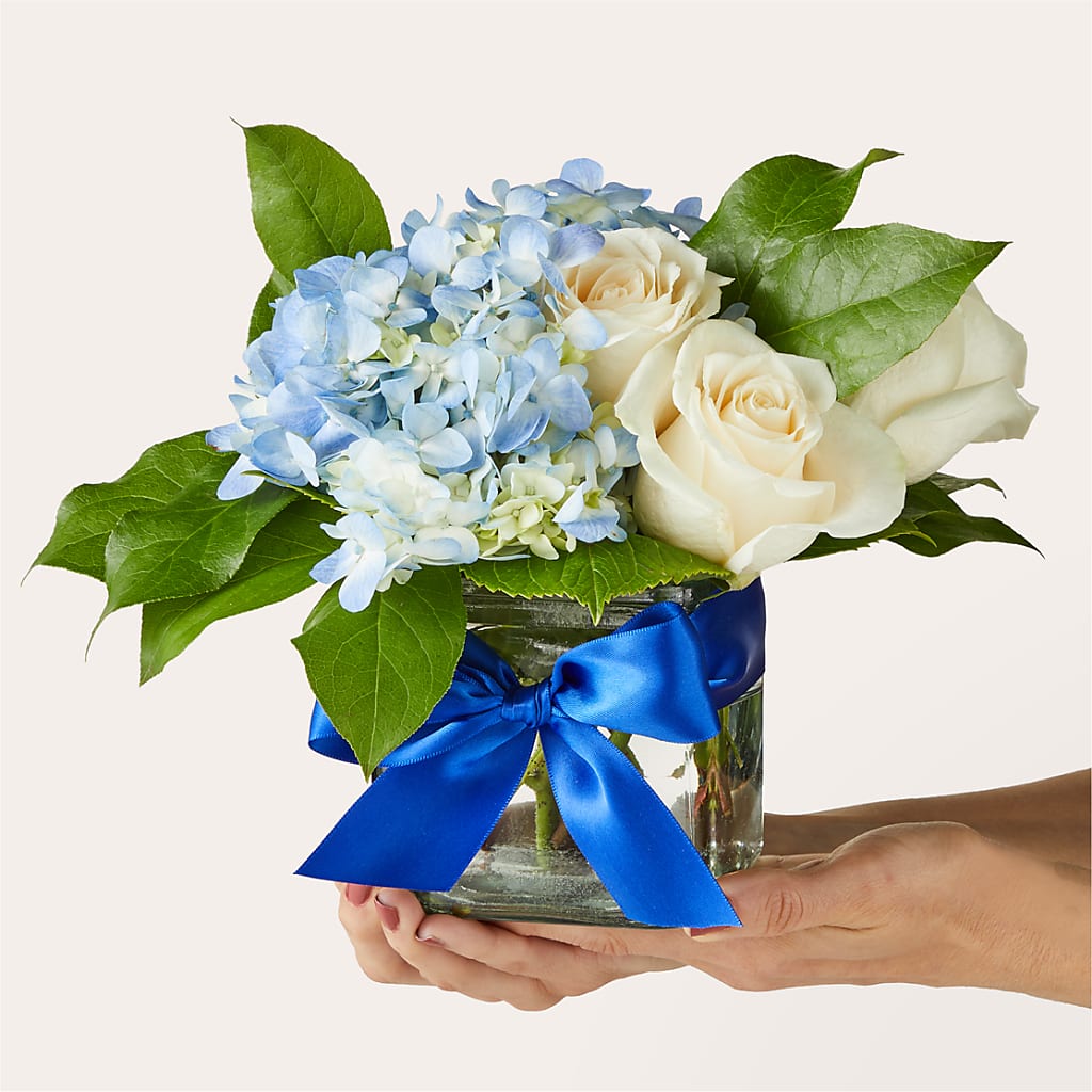 Sky Blue Delight Bouquet – ALISA'S UNIQUE DESIGNS, Spencer WV