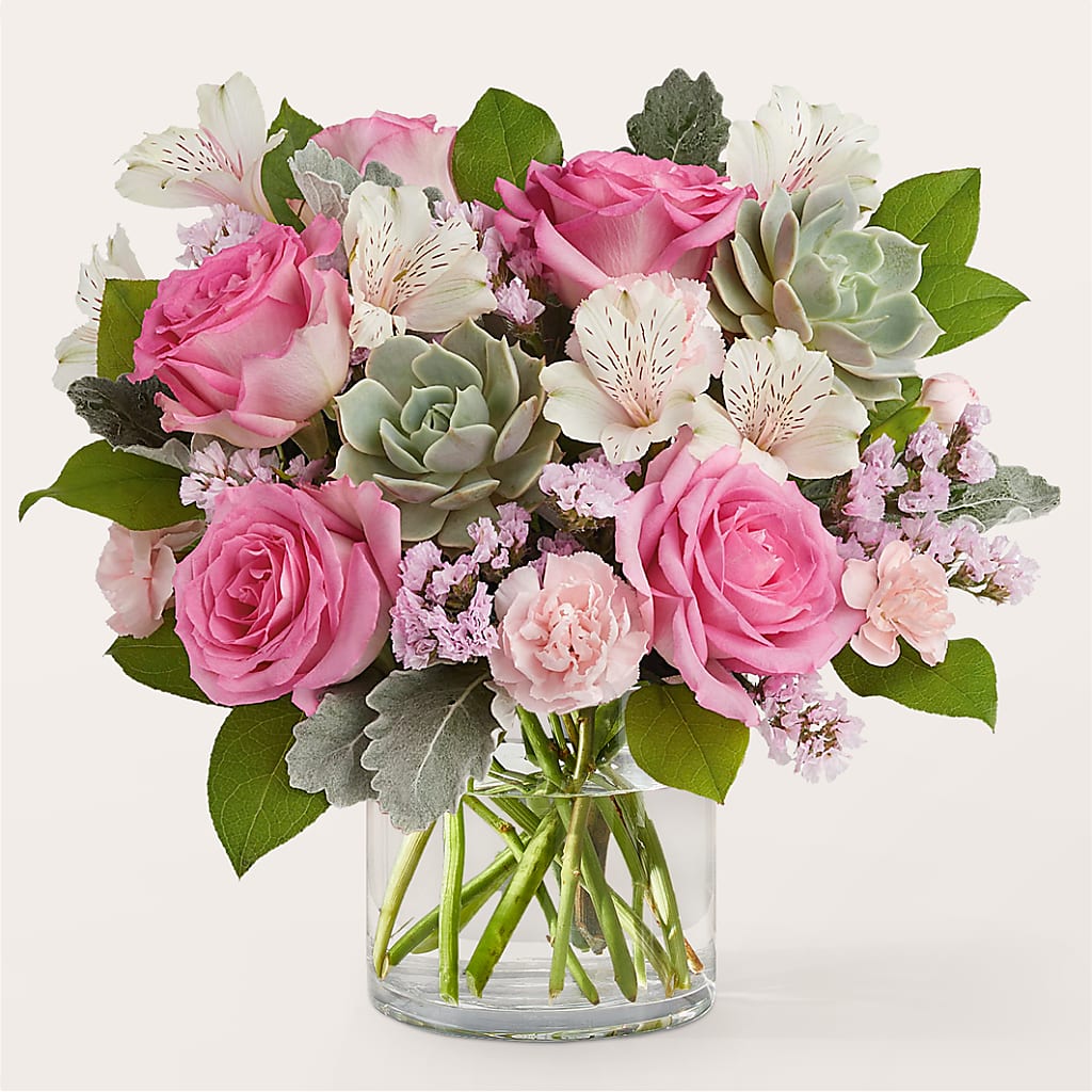 Dusty Rose Bouquet – ALISA'S UNIQUE DESIGNS, Spencer WV