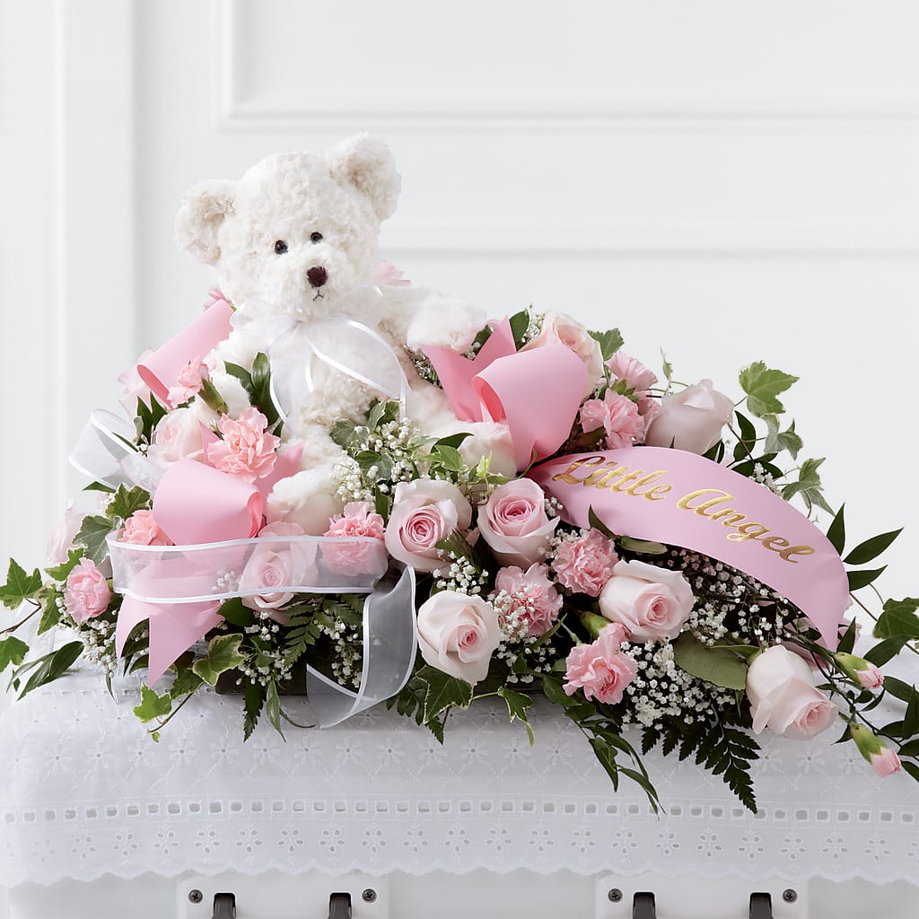 Touch of Sympathy Casket Spray – ALISA'S UNIQUE DESIGNS, Spencer WV