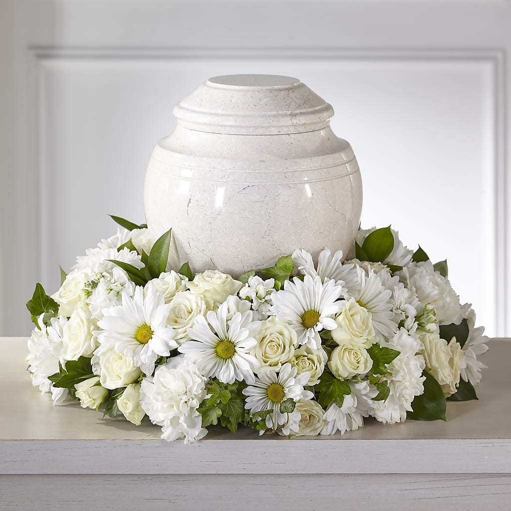 Ivory Gardens Cremation Adornment – ALISA'S UNIQUE DESIGNS, Spencer WV