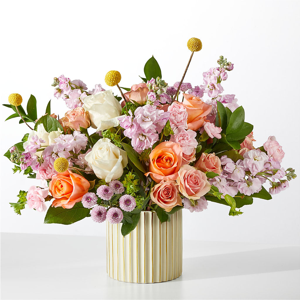 French Market Bouquet with Ivory Vase – ALISA'S UNIQUE DESIGNS, Spencer WV