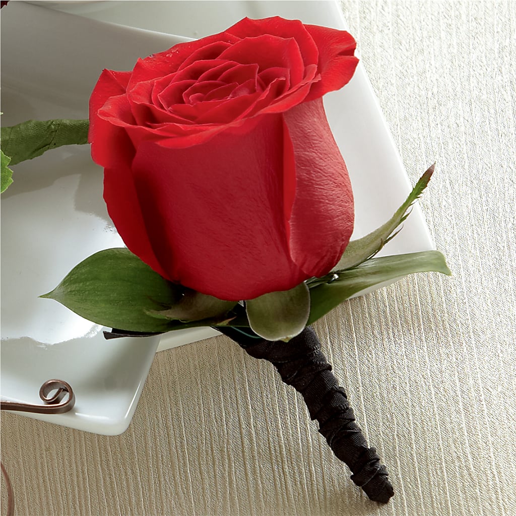 Red Rose Boutonniere – ALISA'S UNIQUE DESIGNS, Spencer WV