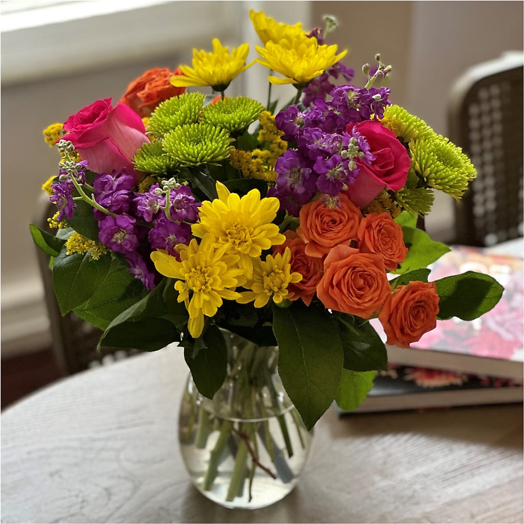 Bold & Bright – A Florist Original – ALISA'S UNIQUE DESIGNS, Spencer WV
