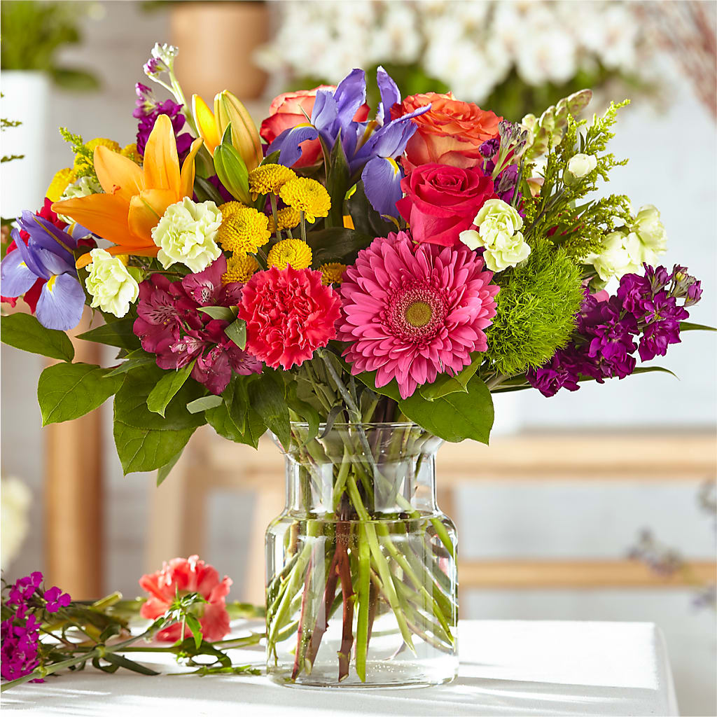 Bold & Bright – A Florist Original – ALISA'S UNIQUE DESIGNS, Spencer WV