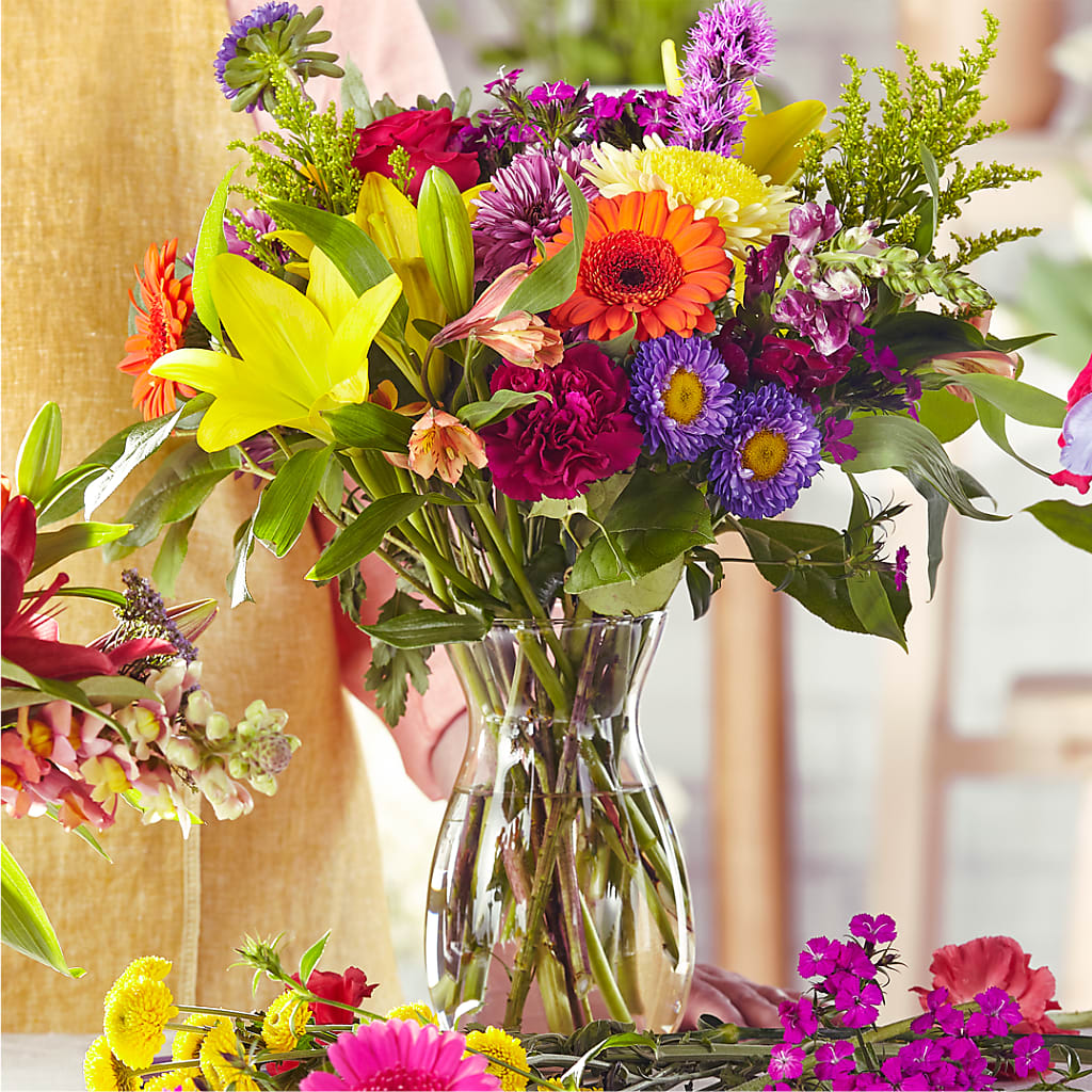 Bold & Bright – A Florist Original – ALISA'S UNIQUE DESIGNS, Spencer WV