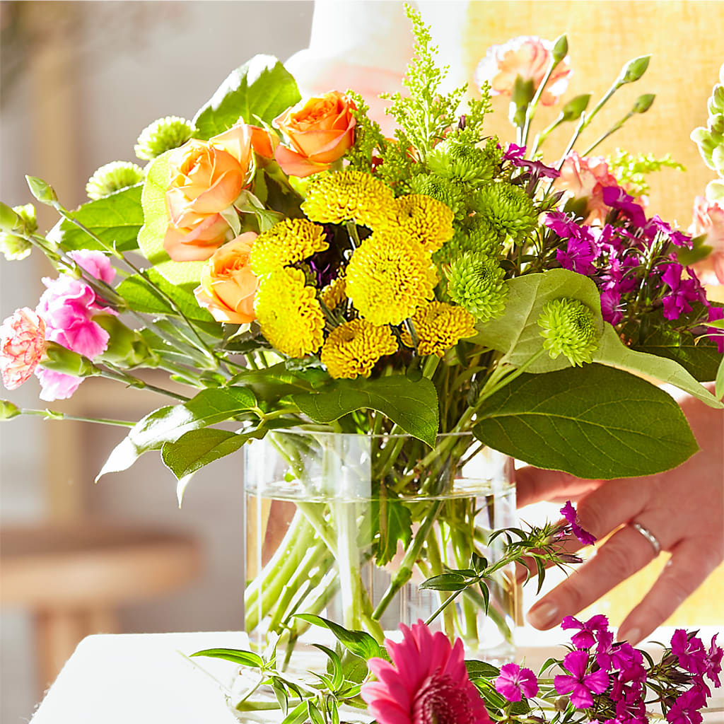 Bold & Bright – A Florist Original – ALISA'S UNIQUE DESIGNS, Spencer WV
