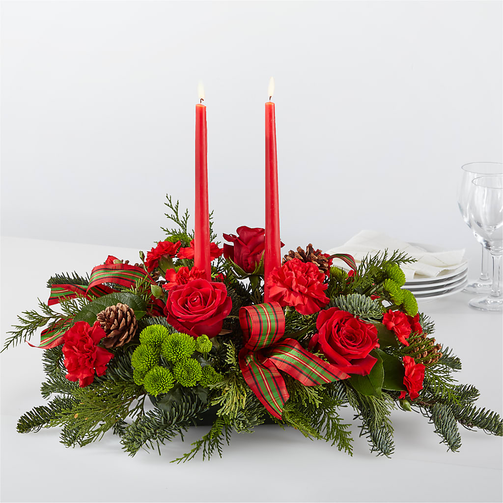 By the Candlelight Centerpiece – ALISA'S UNIQUE DESIGNS, Spencer WV