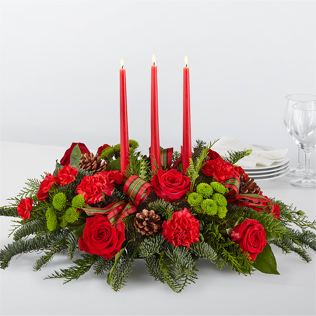 By the Candlelight Centerpiece – ALISA'S UNIQUE DESIGNS, Spencer WV