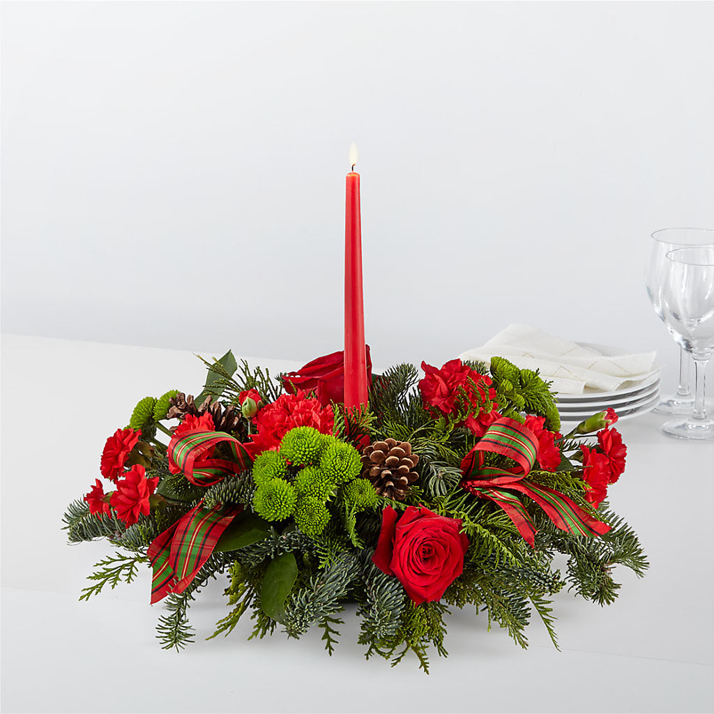 By the Candlelight Centerpiece – ALISA'S UNIQUE DESIGNS, Spencer WV