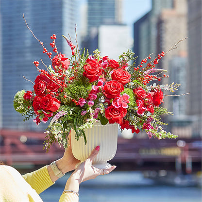 Big Red Bow Bouquet – ALISA'S UNIQUE DESIGNS, Spencer WV