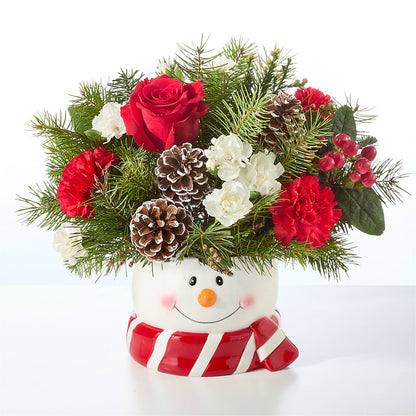 Jolly Snowman Bouquet – ALISA'S UNIQUE DESIGNS, Spencer WV