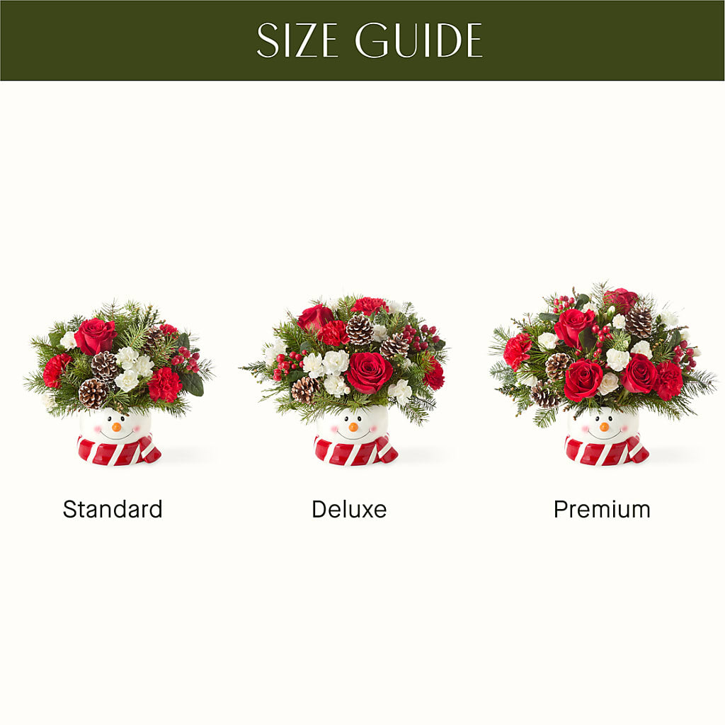 Jolly Snowman Bouquet – ALISA'S UNIQUE DESIGNS, Spencer WV