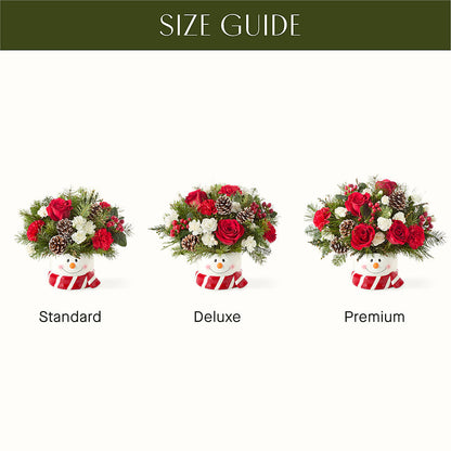 Jolly Snowman Bouquet – ALISA'S UNIQUE DESIGNS, Spencer WV