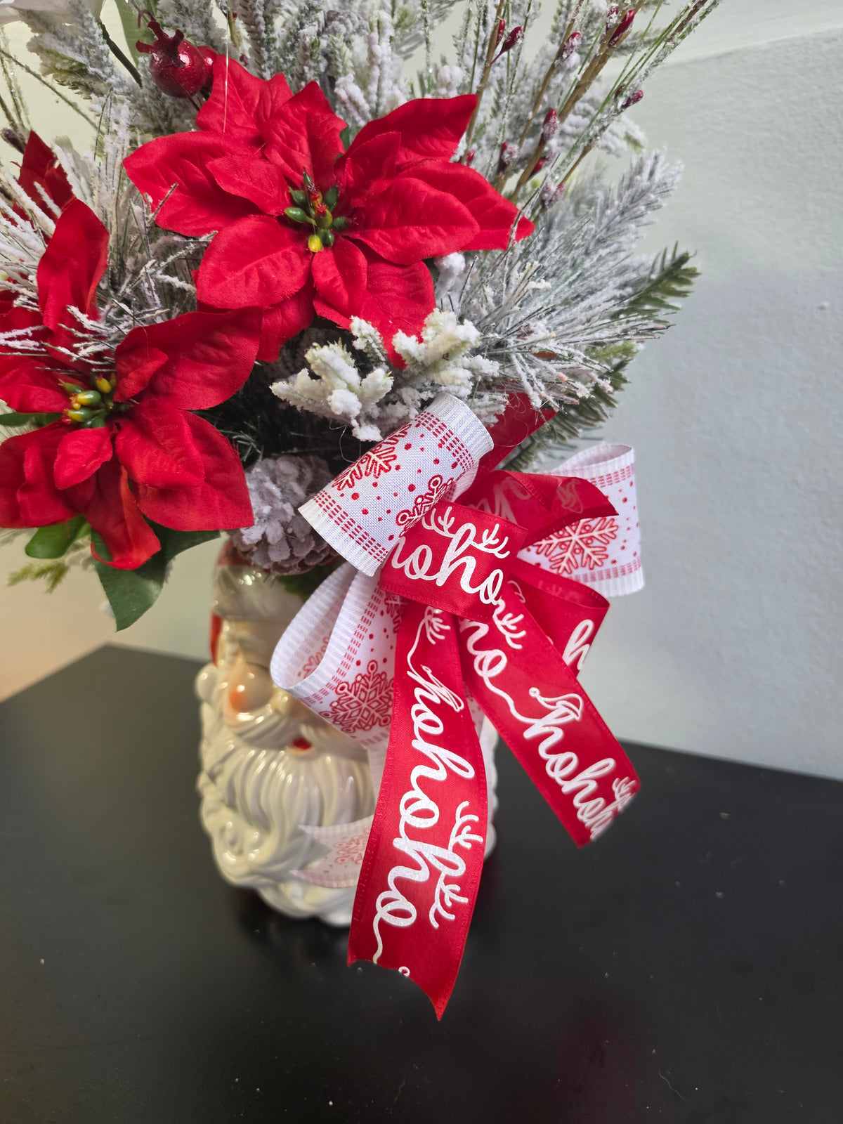 Santa Centerpiece – ALISA'S UNIQUE DESIGNS, Spencer WV