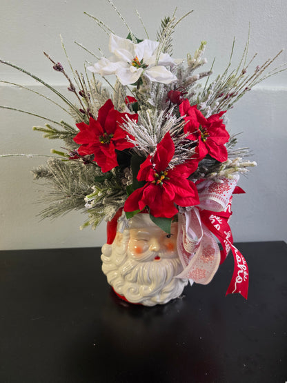 Santa Centerpiece – ALISA'S UNIQUE DESIGNS, Spencer WV