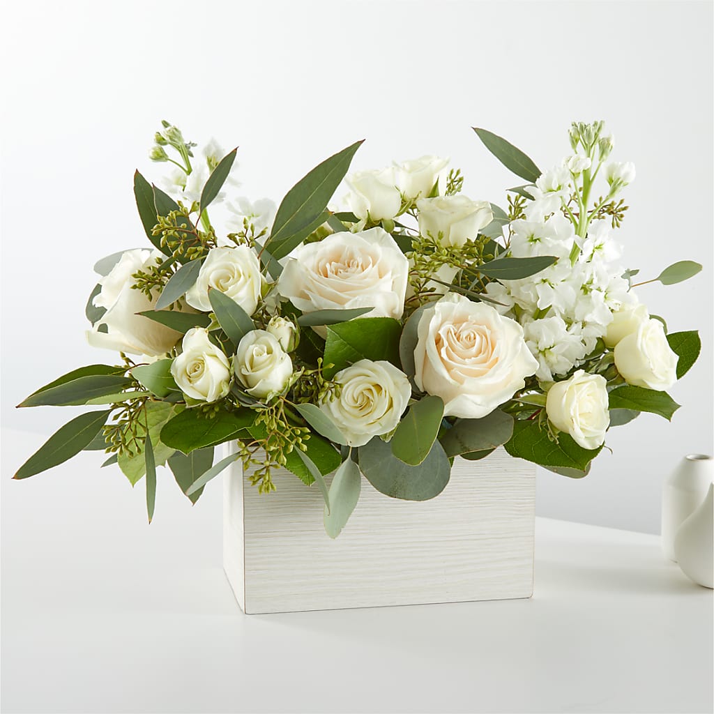 Fresh Linen Box Bouquet – ALISA'S UNIQUE DESIGNS, Spencer WV