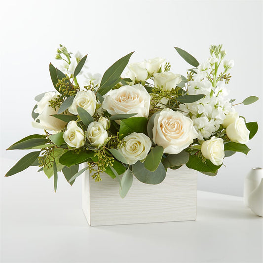 Fresh Linen Box Bouquet – ALISA'S UNIQUE DESIGNS, Spencer WV