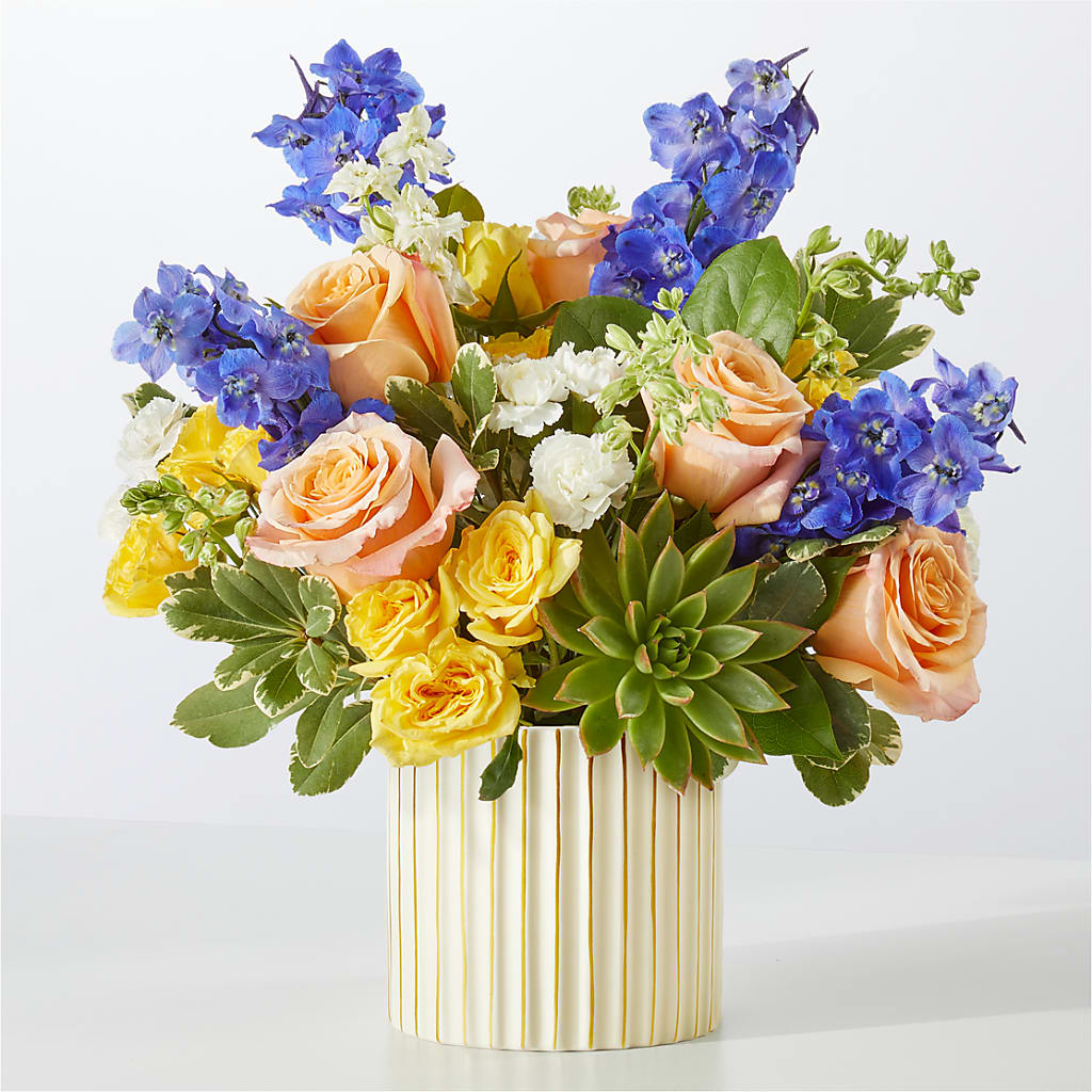 Cobalt Reverie Bouquet – ALISA'S UNIQUE DESIGNS, Spencer WV