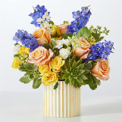 Cobalt Reverie Bouquet – ALISA'S UNIQUE DESIGNS, Spencer WV