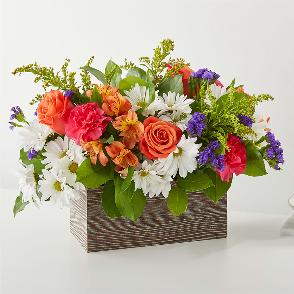 Oopsie Daisy Box Bouquet – ALISA'S UNIQUE DESIGNS, Spencer WV