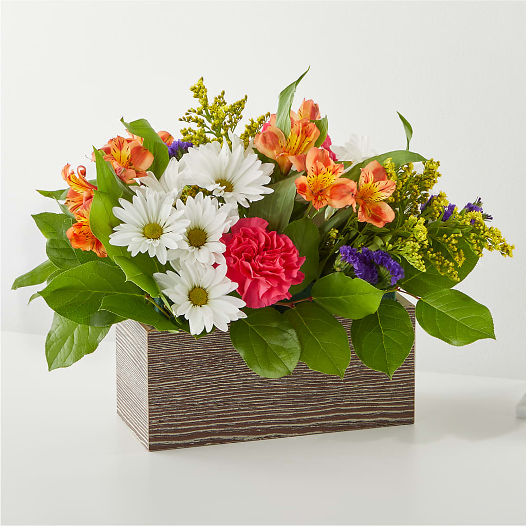 Oopsie Daisy Box Bouquet – ALISA'S UNIQUE DESIGNS, Spencer WV