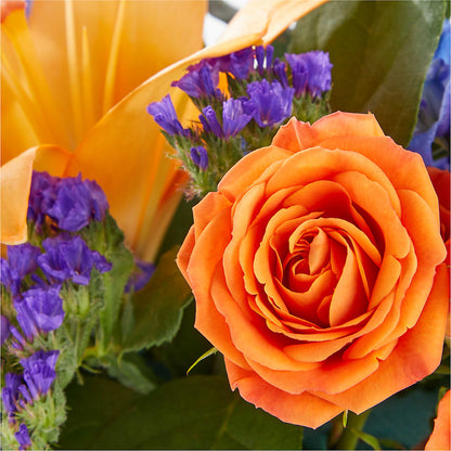 Radiant Citrus Box Bouquet – ALISA'S UNIQUE DESIGNS, Spencer WV