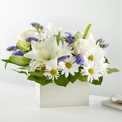 Beyond Blue Box Bouquet – ALISA'S UNIQUE DESIGNS, Spencer WV