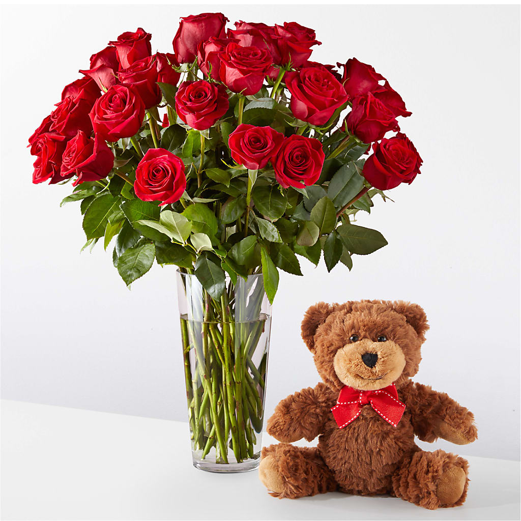 Romantic Long Stem Red Rose Bouquet Bundles – ALISA'S UNIQUE DESIGNS, Spencer WV