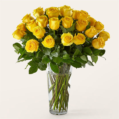 Long Stem Yellow Rose Bouquet – ALISA'S UNIQUE DESIGNS, Spencer WV