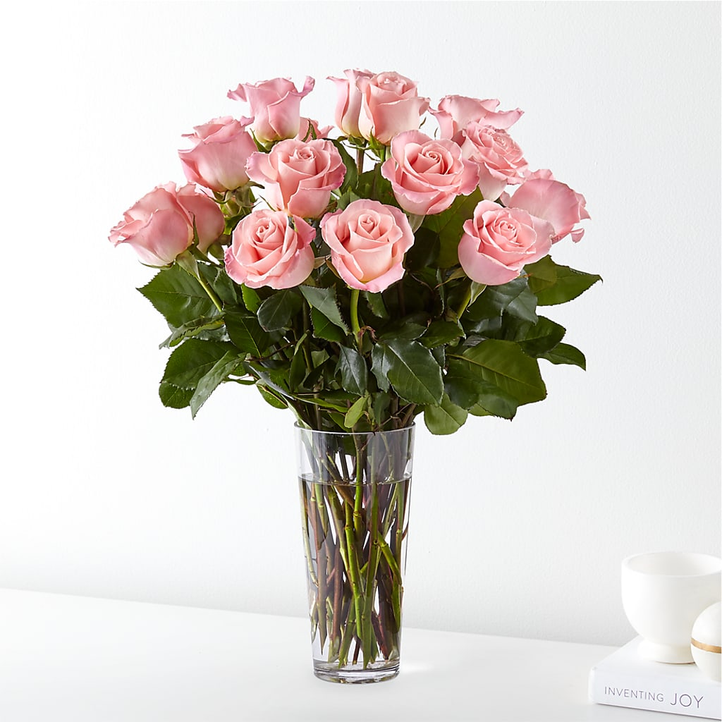 Long Stem Pink Rose Bouquet – ALISA'S UNIQUE DESIGNS, Spencer WV