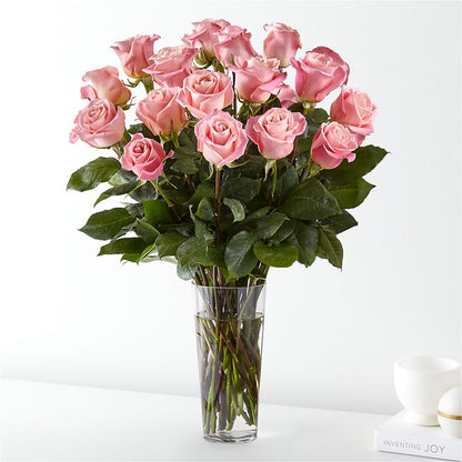 Long Stem Pink Rose Bouquet – ALISA'S UNIQUE DESIGNS, Spencer WV