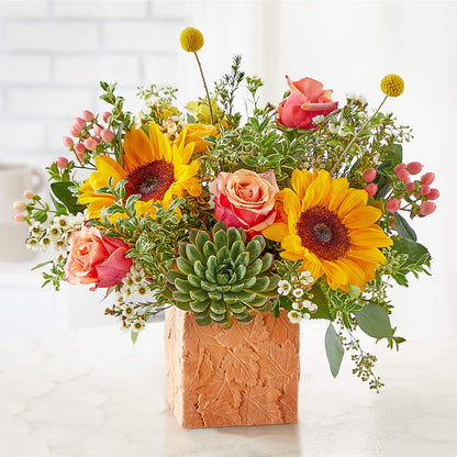Sunflower Season Bouquet – ALISA'S UNIQUE DESIGNS, Spencer WV