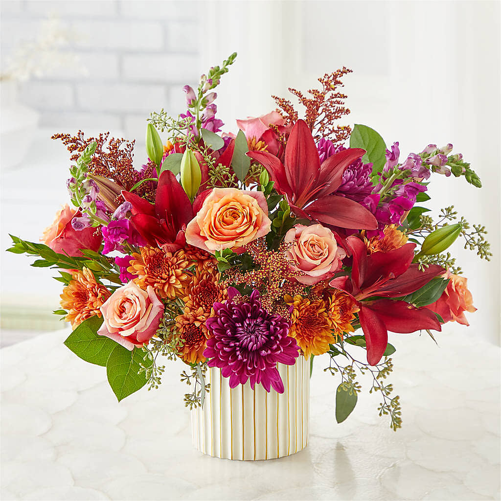 Burgundy Landscape Bouquet – ALISA'S UNIQUE DESIGNS, Spencer WV