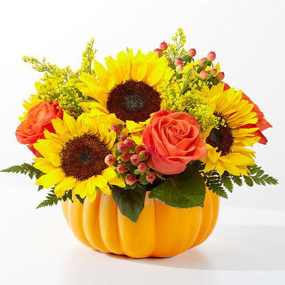 Pick of the Patch Pumpkin Bouquet – ALISA'S UNIQUE DESIGNS, Spencer WV