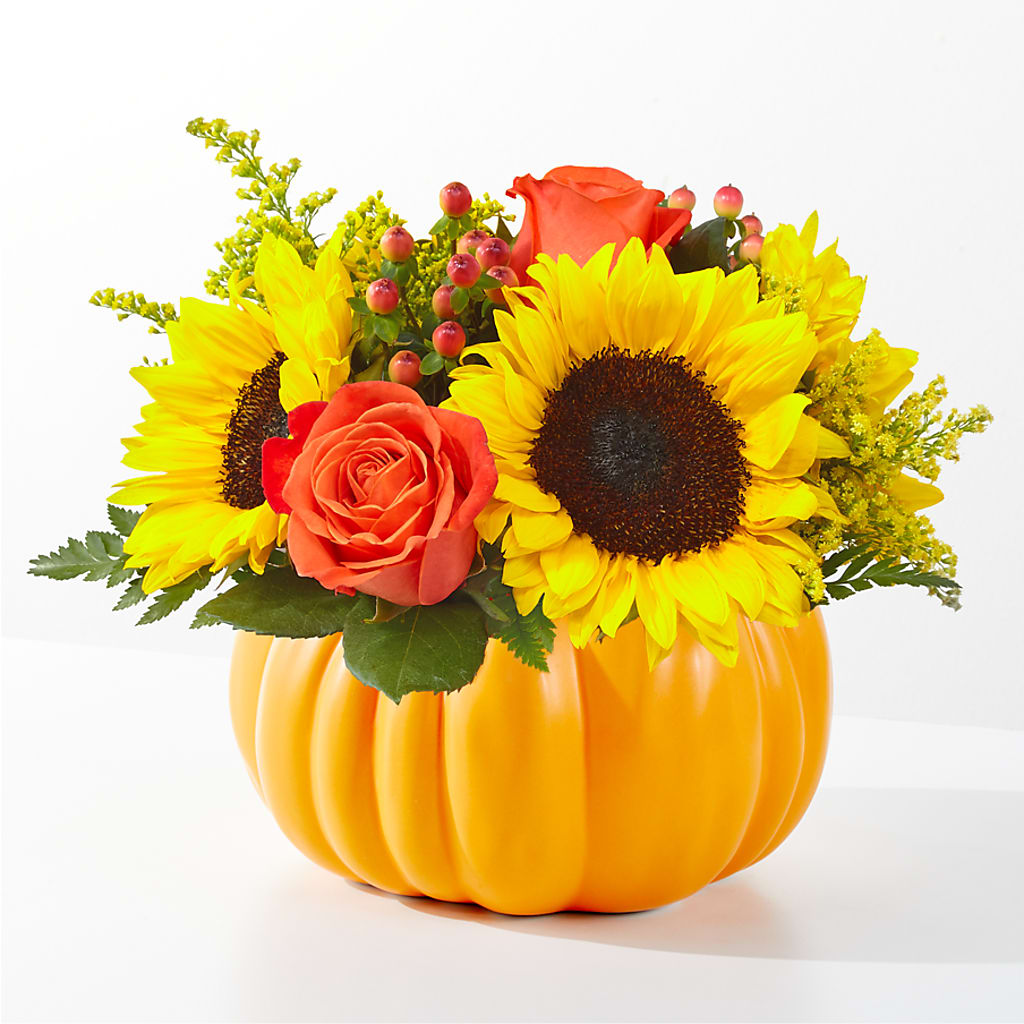 Pick of the Patch Pumpkin Bouquet – ALISA'S UNIQUE DESIGNS, Spencer WV
