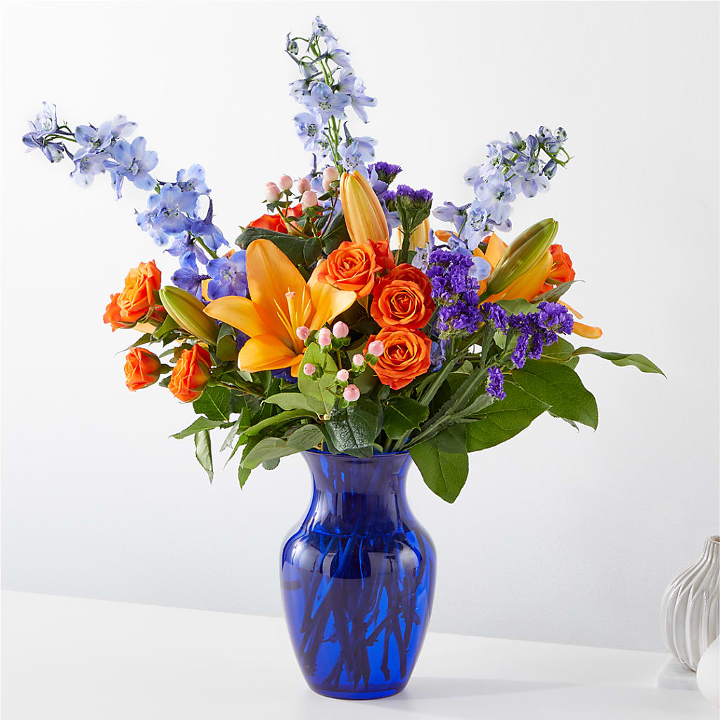 Radiant Citrus Bouquet – ALISA'S UNIQUE DESIGNS, Spencer WV