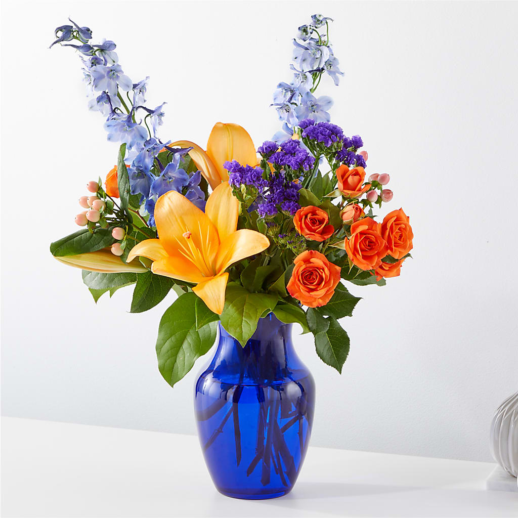 Radiant Citrus Bouquet – ALISA'S UNIQUE DESIGNS, Spencer WV