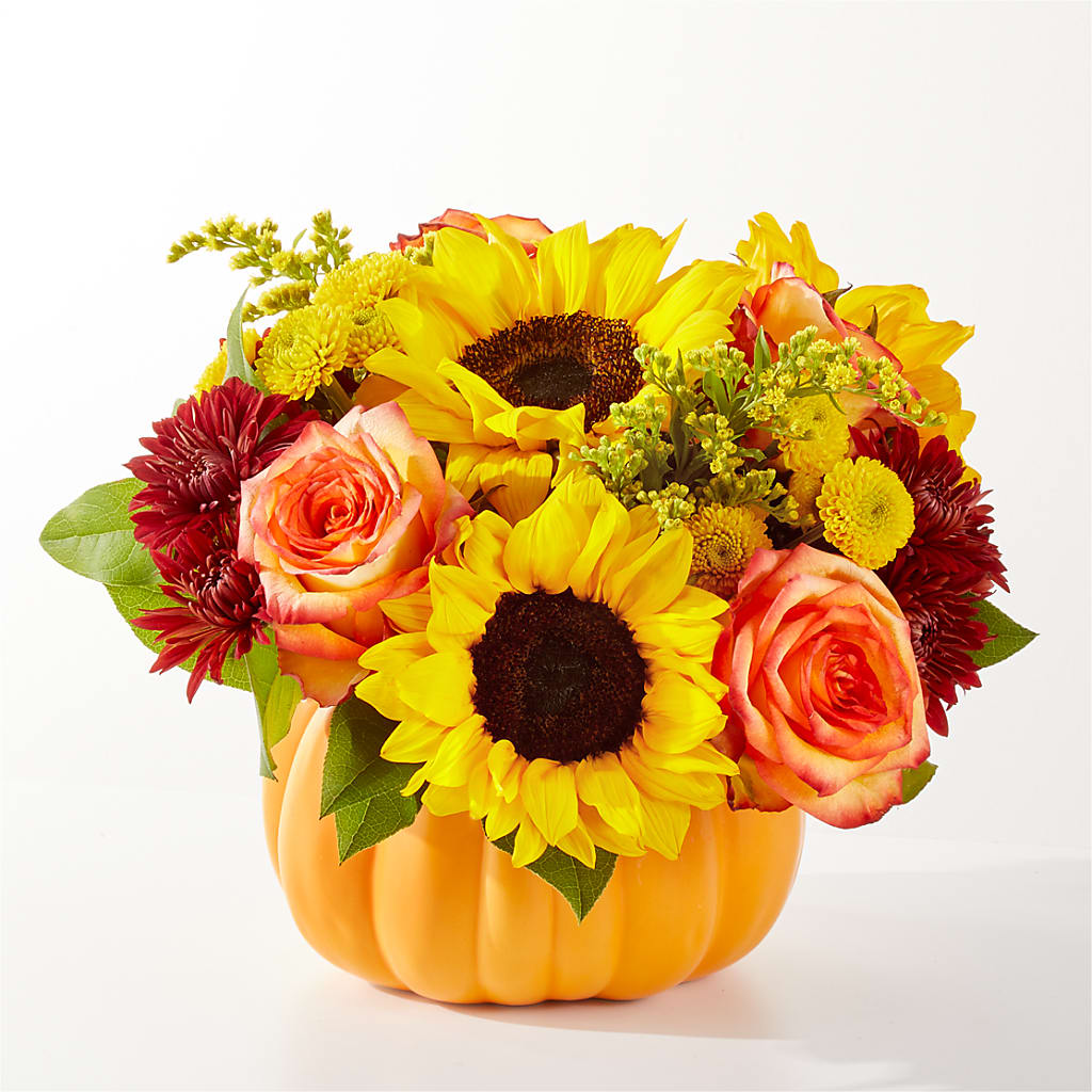 Golden Gourd Pumpkin Bouquet – ALISA'S UNIQUE DESIGNS, Spencer WV
