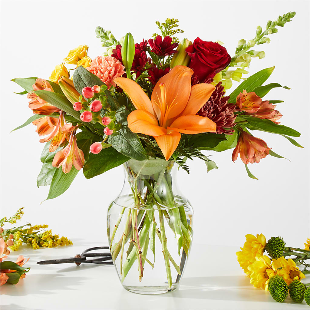 Fall Delight – A Florist Original – ALISA'S UNIQUE DESIGNS, Spencer WV