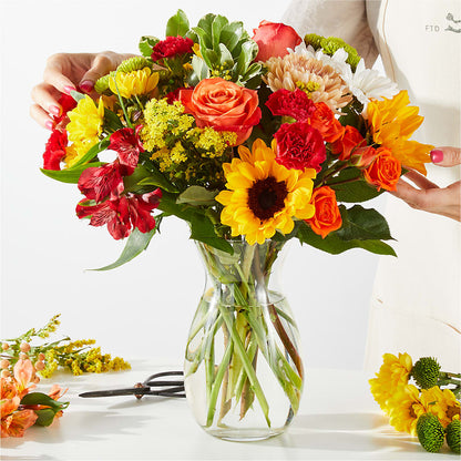 Fall Delight – A Florist Original – ALISA'S UNIQUE DESIGNS, Spencer WV