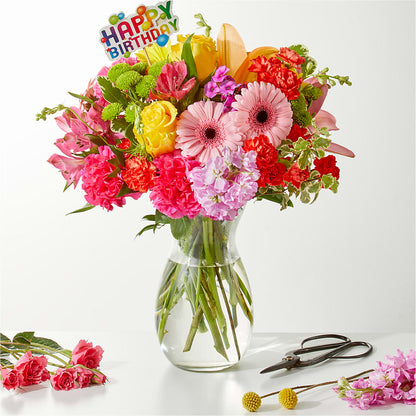 Cue the Confetti - A Florist Original – ALISA'S UNIQUE DESIGNS, Spencer WV