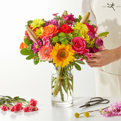 Cue the Confetti - A Florist Original – ALISA'S UNIQUE DESIGNS, Spencer WV