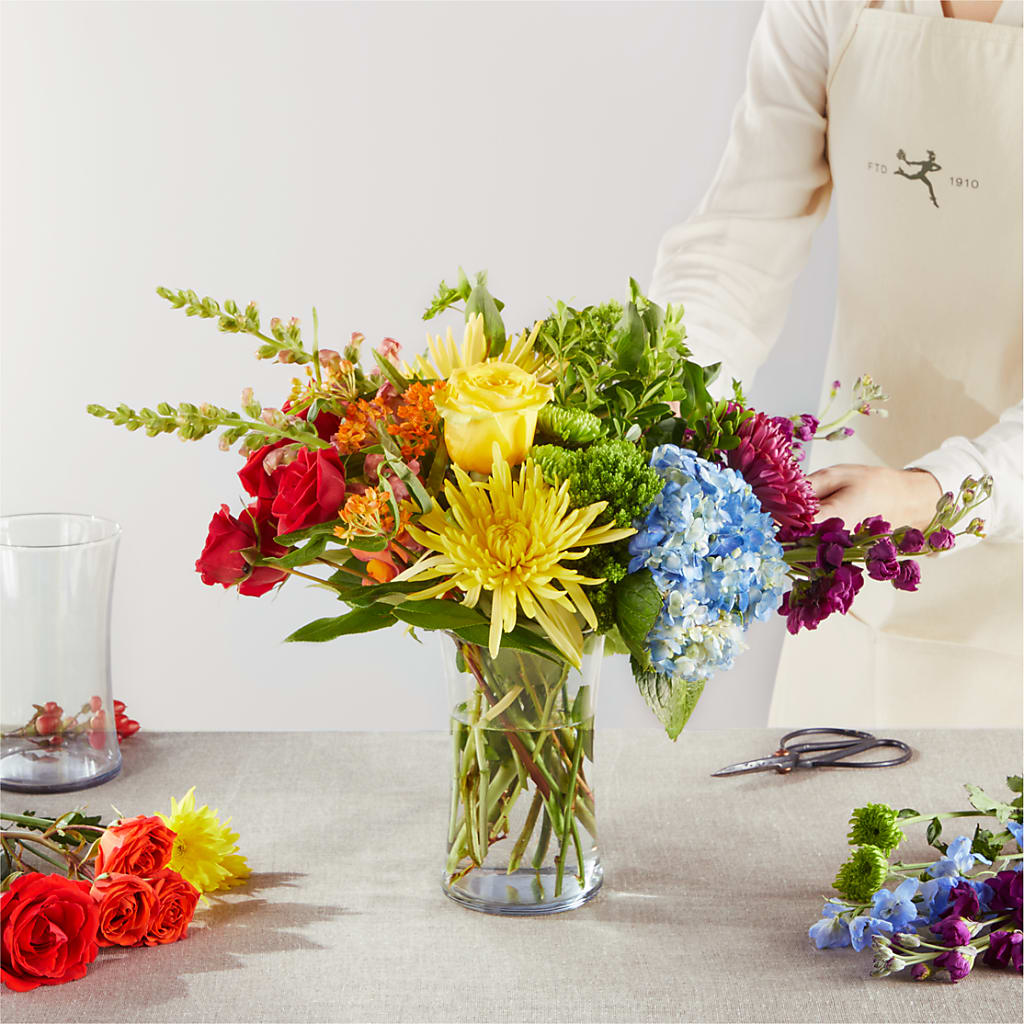Summer Spectra - A Florist Original – ALISA'S UNIQUE DESIGNS, Spencer WV