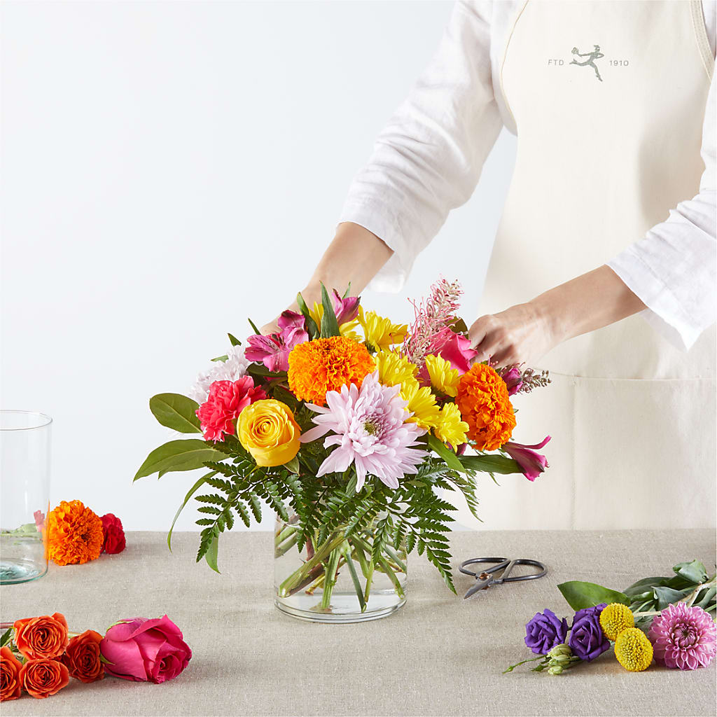 Feast of Color – A Florist Original – ALISA'S UNIQUE DESIGNS, Spencer WV