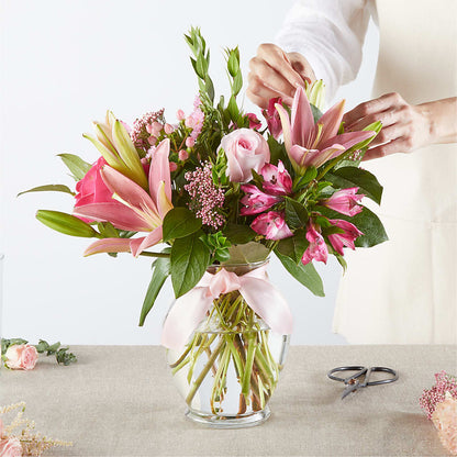 Pink Ribbon - A Florist Original – ALISA'S UNIQUE DESIGNS, Spencer WV