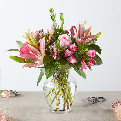 Pink Ribbon - A Florist Original – ALISA'S UNIQUE DESIGNS, Spencer WV