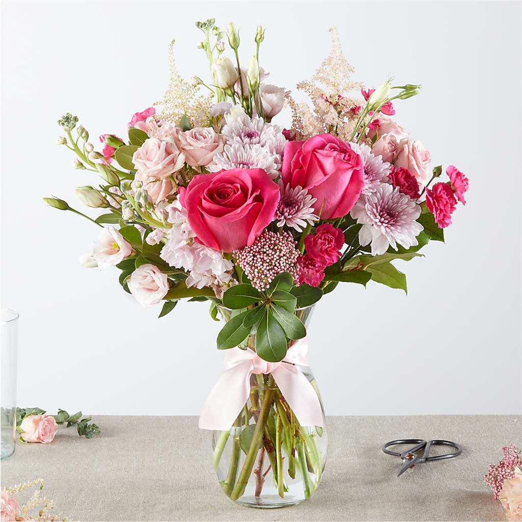 Pink Ribbon - A Florist Original – ALISA'S UNIQUE DESIGNS, Spencer WV